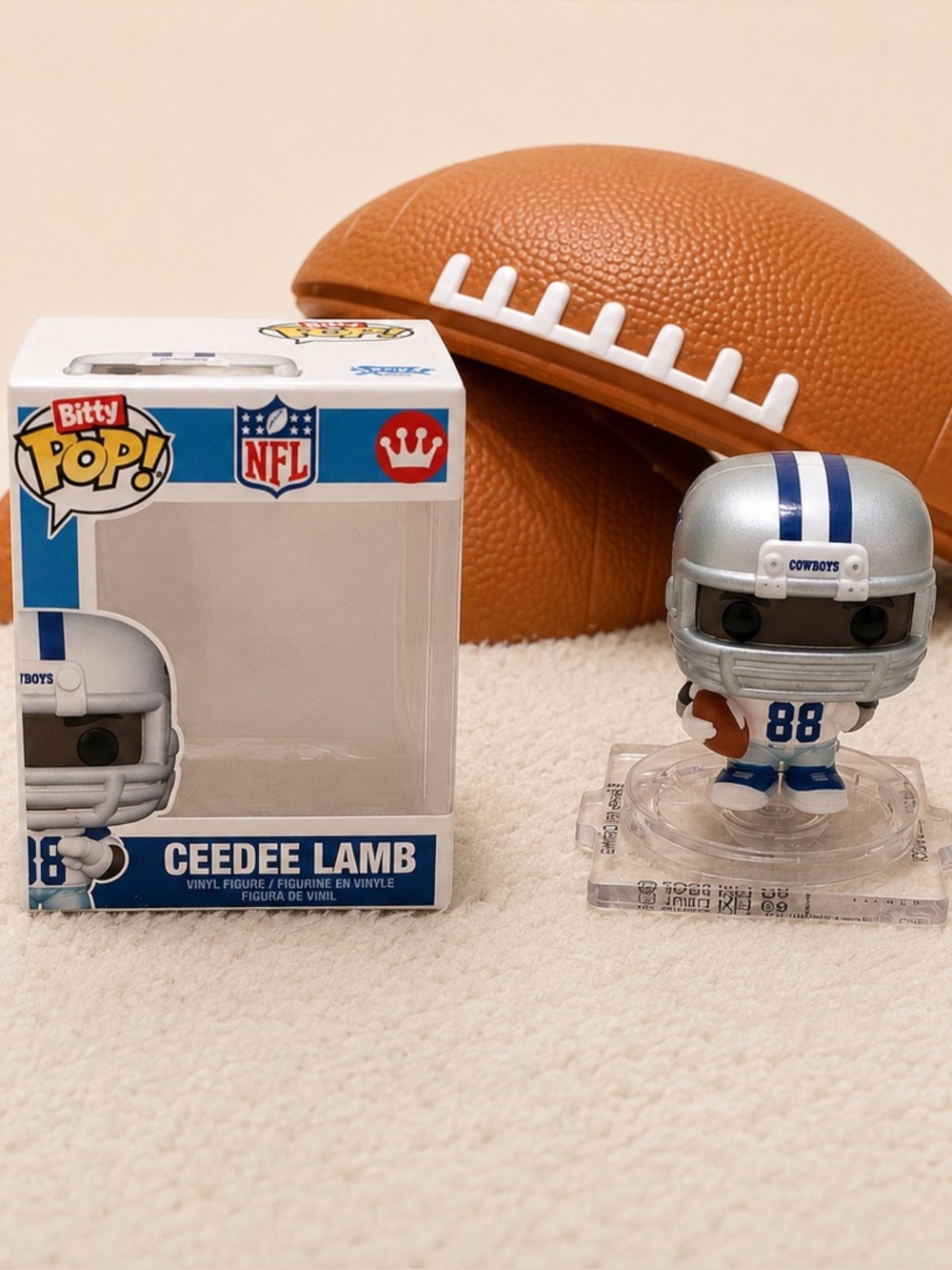 Funko Bitty Pop!® NFL Player Vinyl Figure Dallas Cowboys CeeDee Lamb